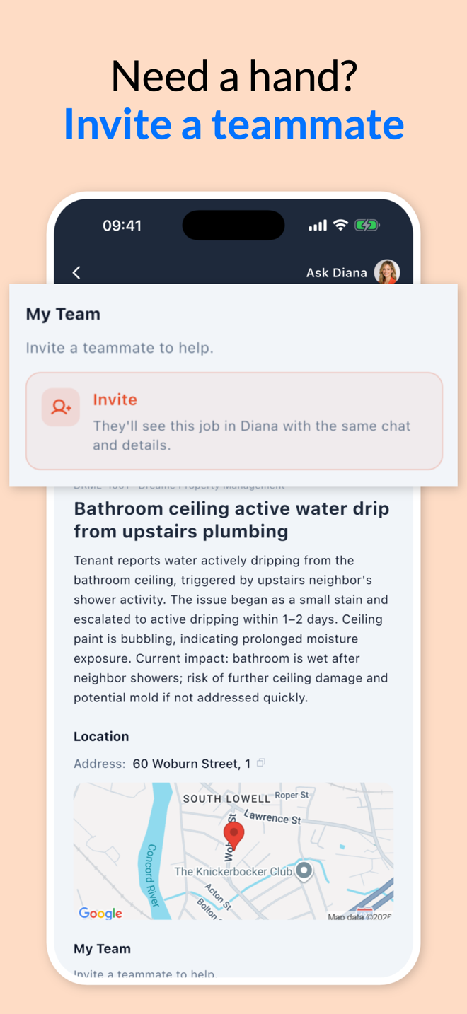 Need a hand? Invite a teammate